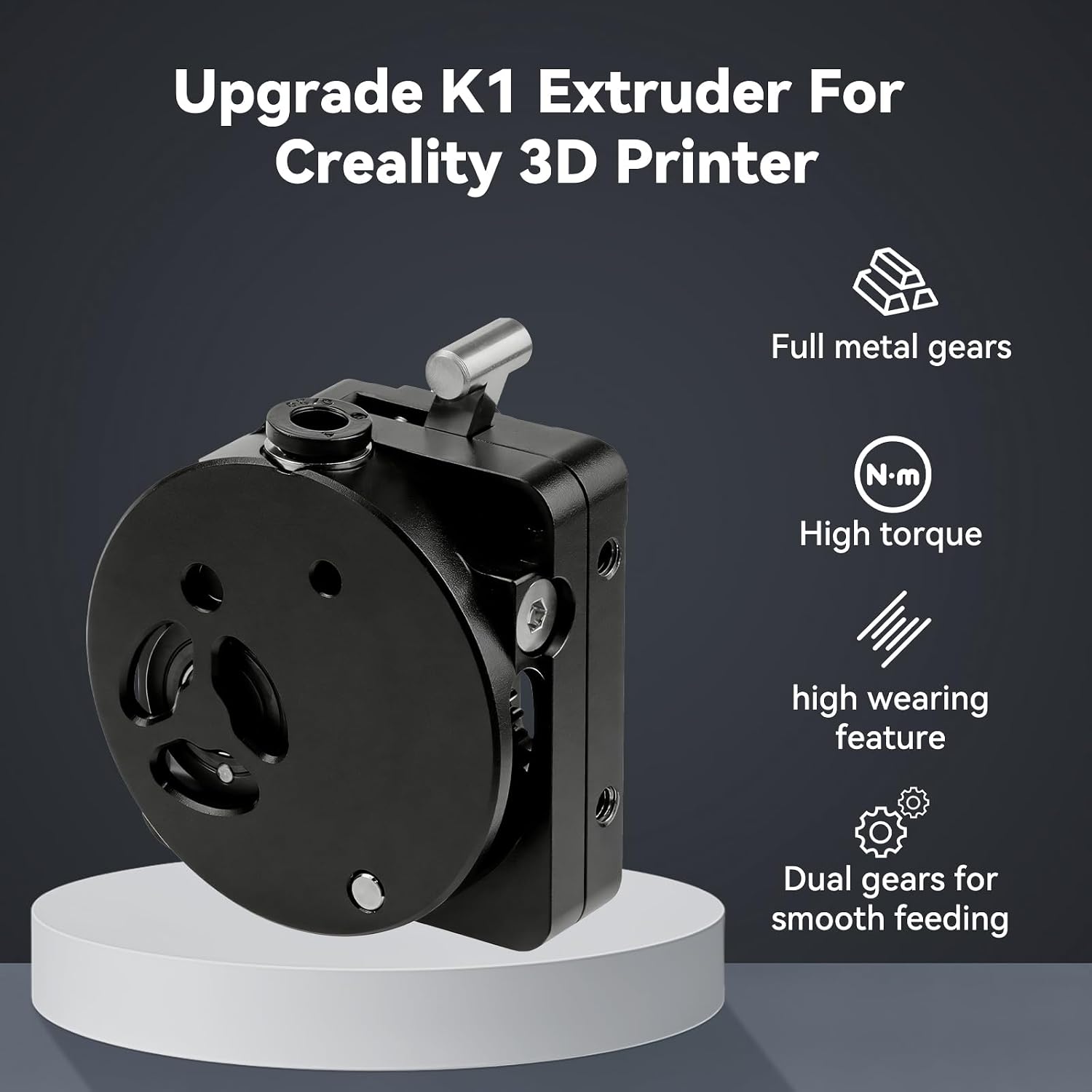 K1/K1 Max/K1C/K1 SE Extruder,  - Direct Drive Dual Gear Extruder High Speed recension och pris